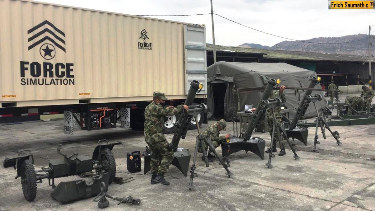 Colombia adquiere un nuevo simulador de artillería