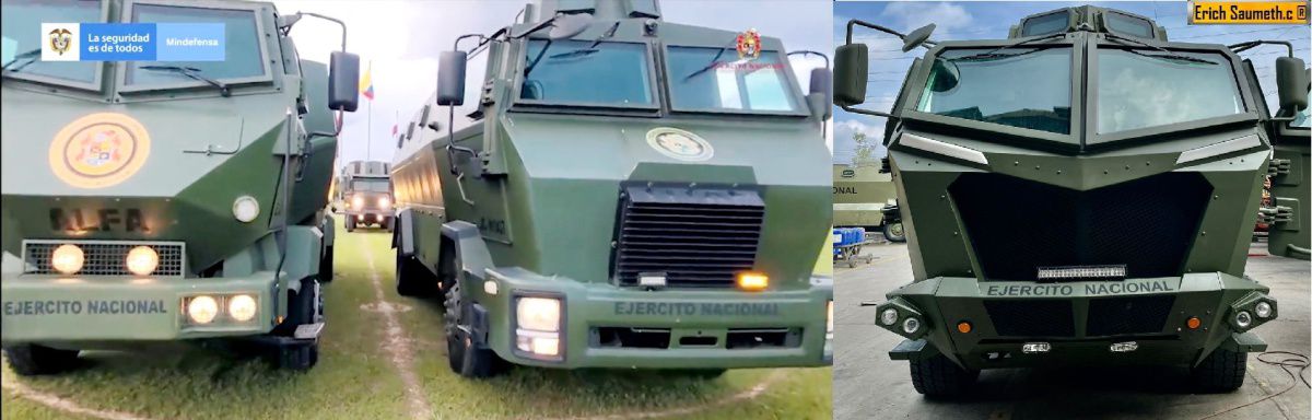 Así es el Titán, el blindado de diseño nacional del Ejército de Colombia