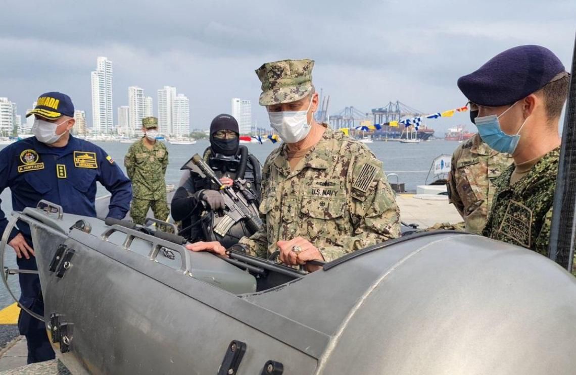 La US Navy se interesa por la estrategia colombiana en el Caribe