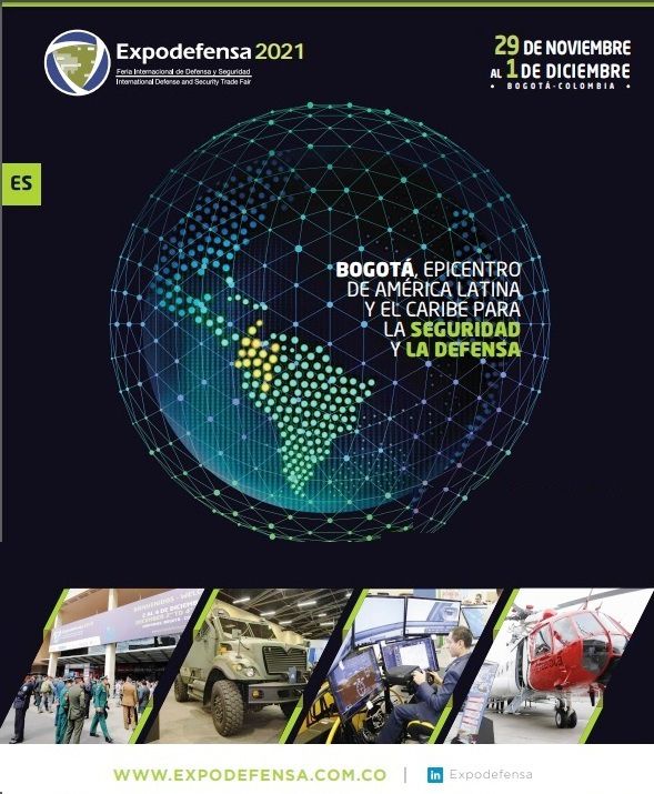 Expodefensa 2021 alcanza los 700.000 dólares en espacios vendidos a seis meses de su inicio