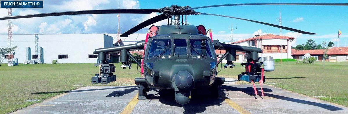 Fuerza Aérea Colombiana aumenta la autonomía operacional de sus helicópteros anti-tanque ARPÍA IV