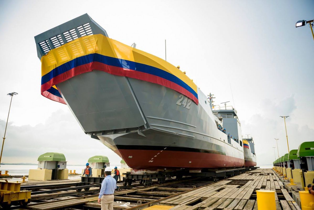 La Armada Colombiana contará con un nuevo BDA construido por COTECMAR