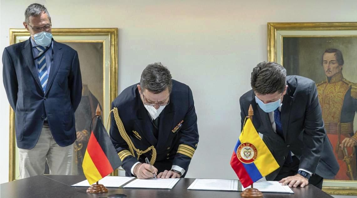 Alemania firma con Colombia el primer acuerdo de defensa en Latinoamérica